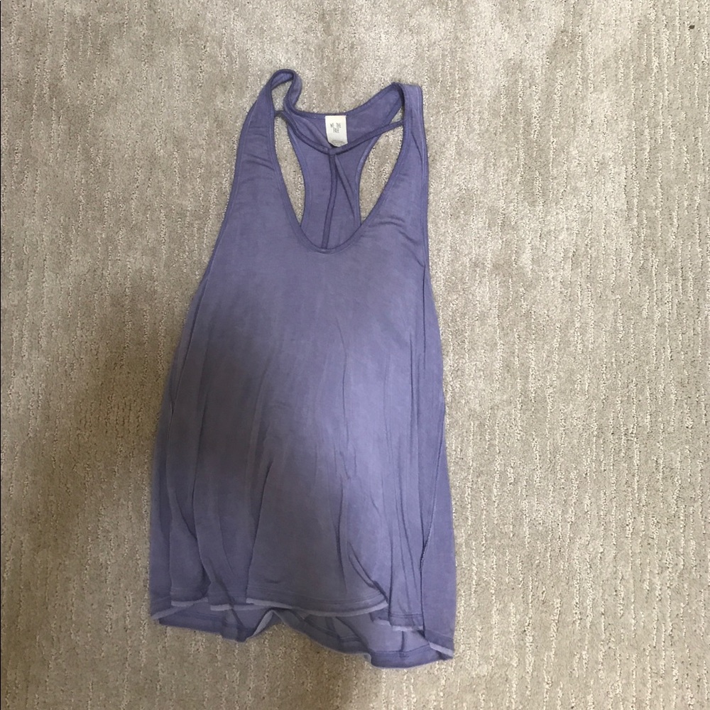 free people purple tank